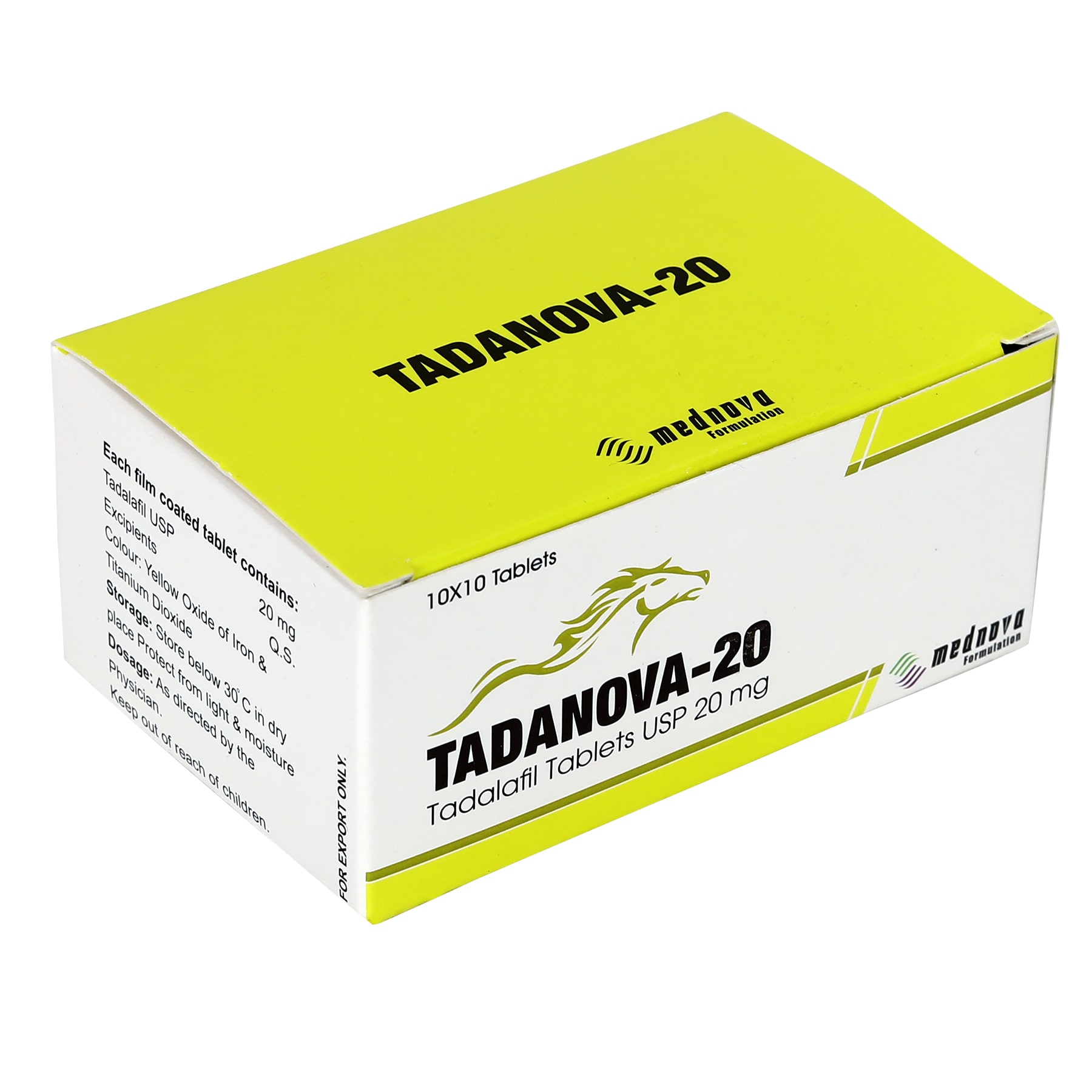 Tadanova 20 Mg Tablet